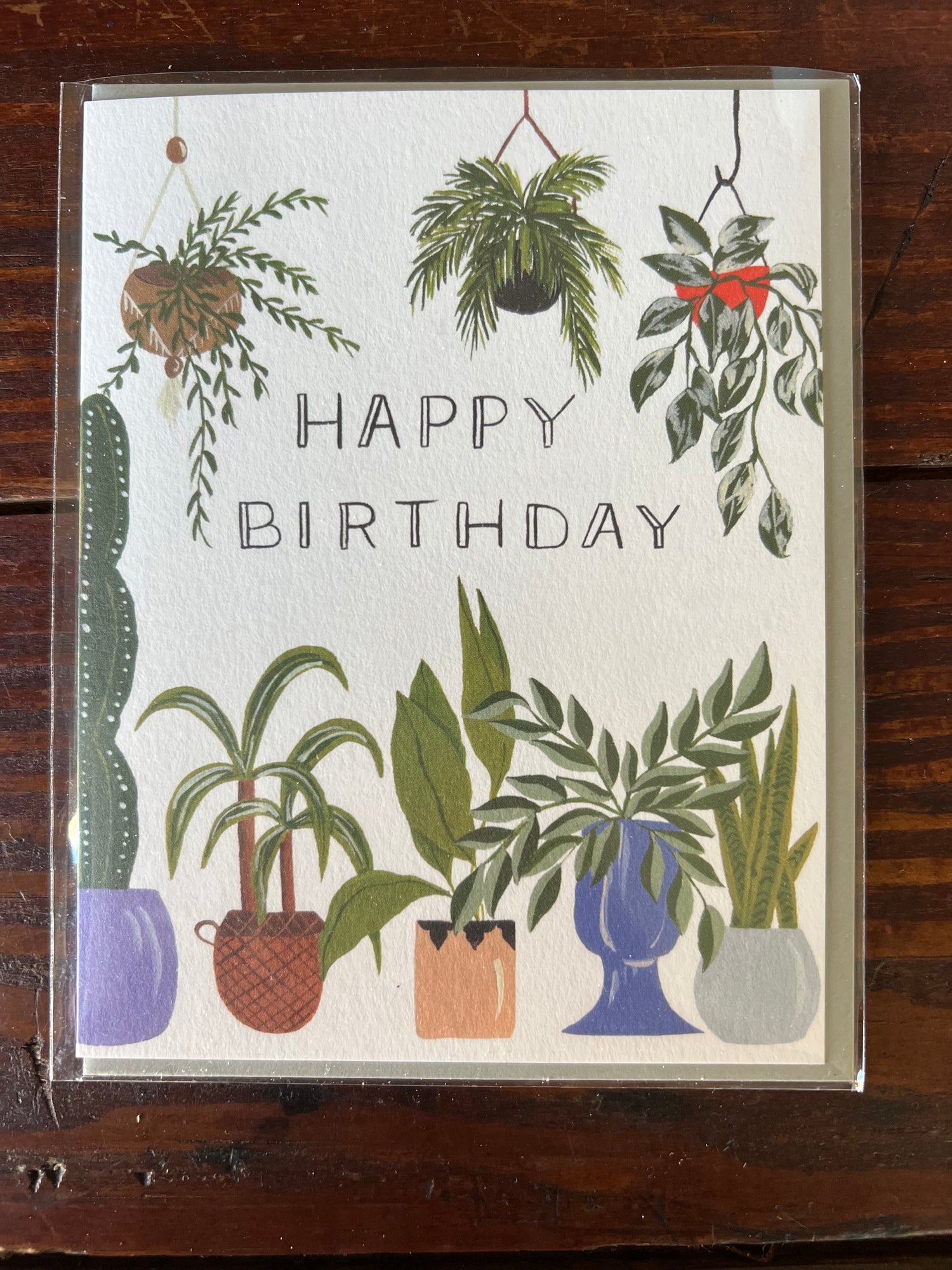 Plant Lover Birthday Card