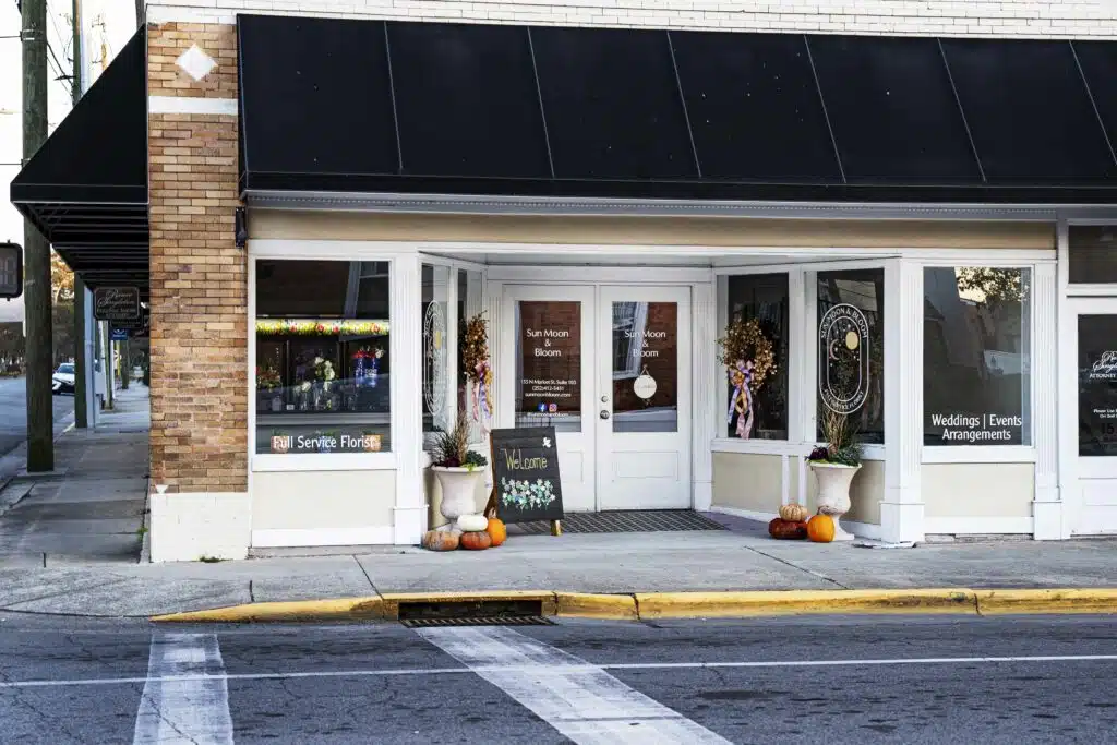 Image of flower shop in Washington NC